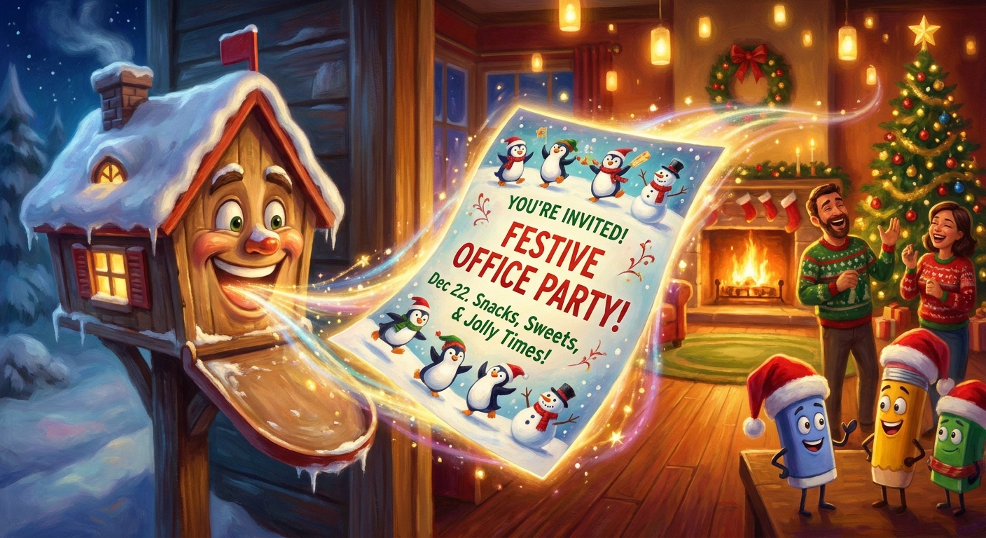 einladung weihnachtsfeier witzig